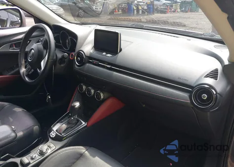 2017 Mazda Cx-3 Grand Touring z USA, uszkodzony, nr VIN JM1DKFD72H0163704